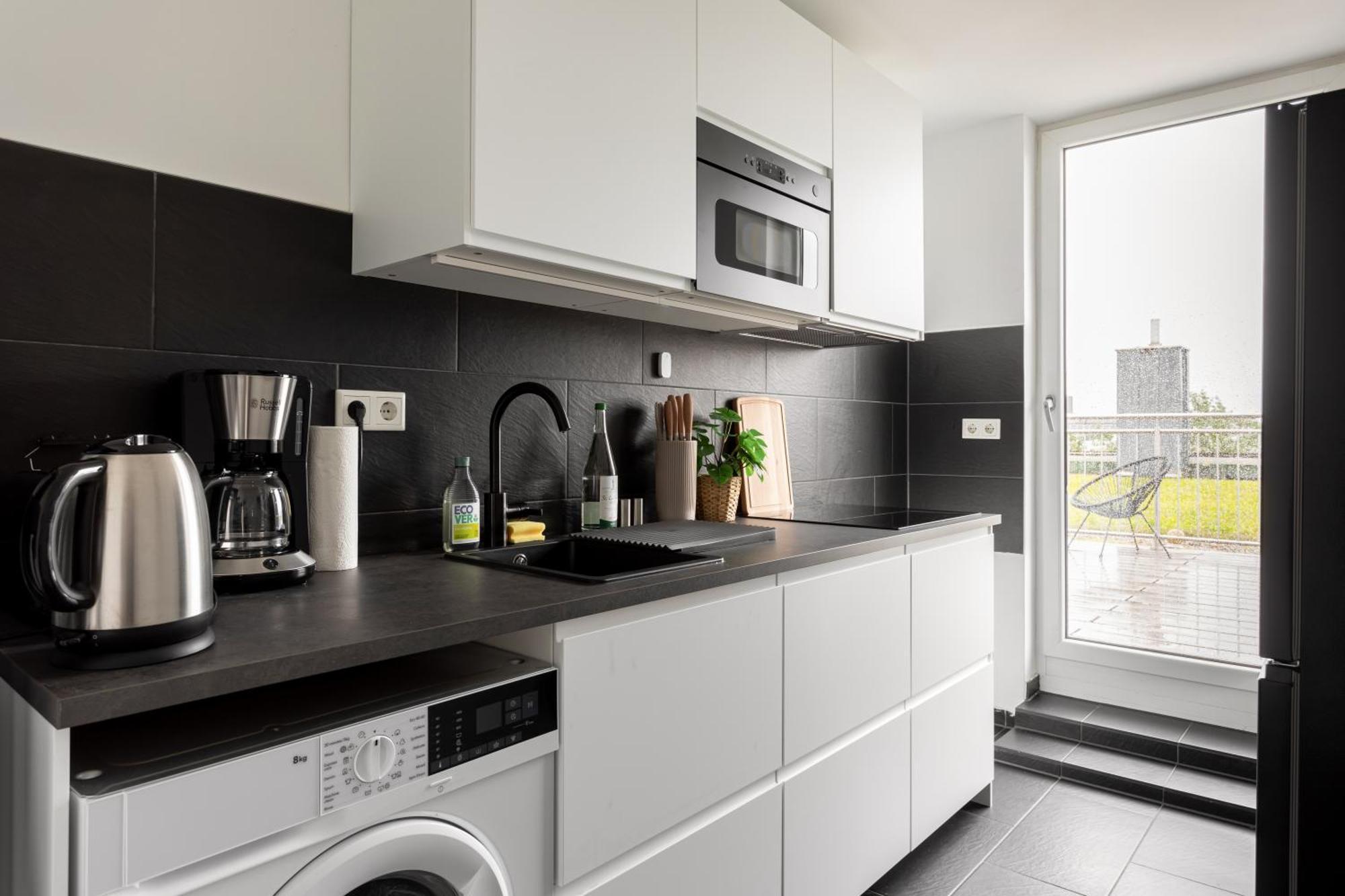 Global Living - Design Apartments I Terrace I Kitchen I Smart-Tv I Parking Space I Muenchen Kültér fotó